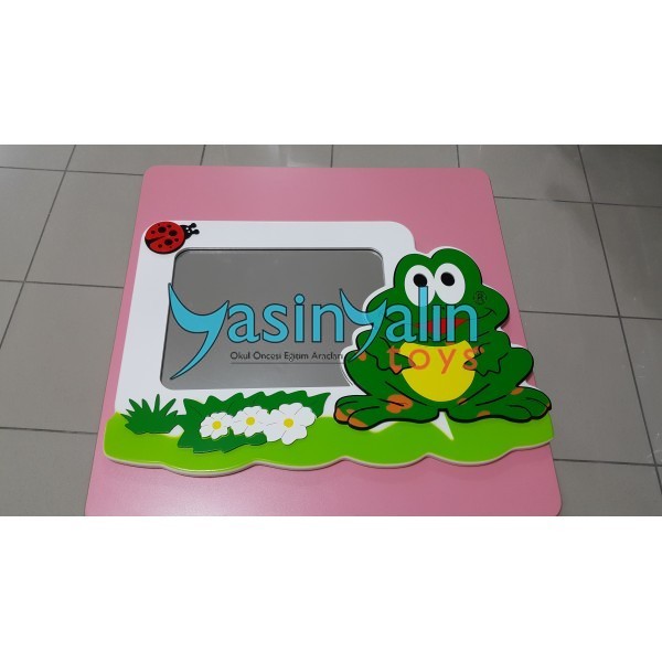 Kurba�a Fig�rl� Lavabo Aynas�