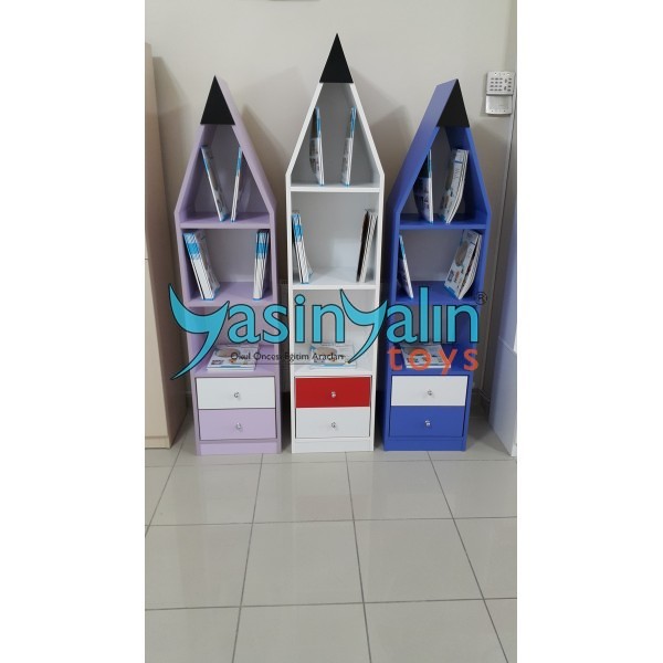 Kalem Kitaplık 3'lü Set