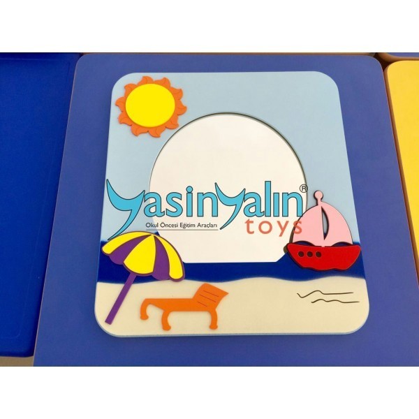 Yaz Temal� Lavabo Aynas�
