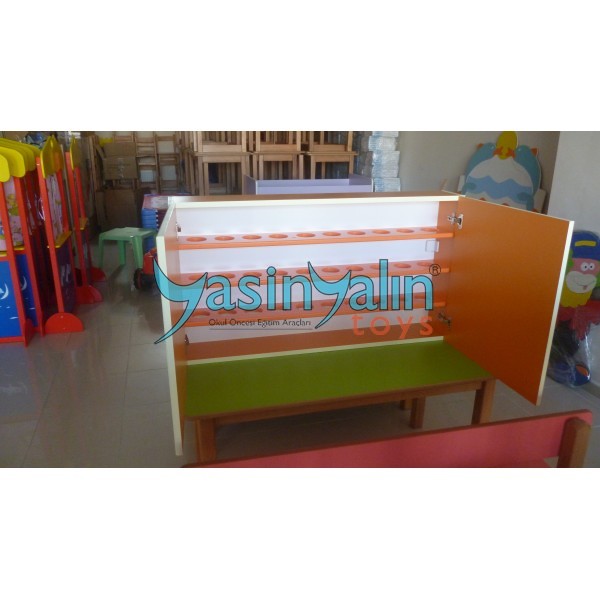 Kapakl� Di� F�r�alama Dolab�