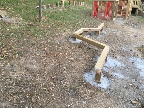 Ahşap Çapraz Denge Survivor Parkuru
