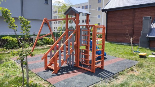 Ahşap Tırmanmalı Park Grubu